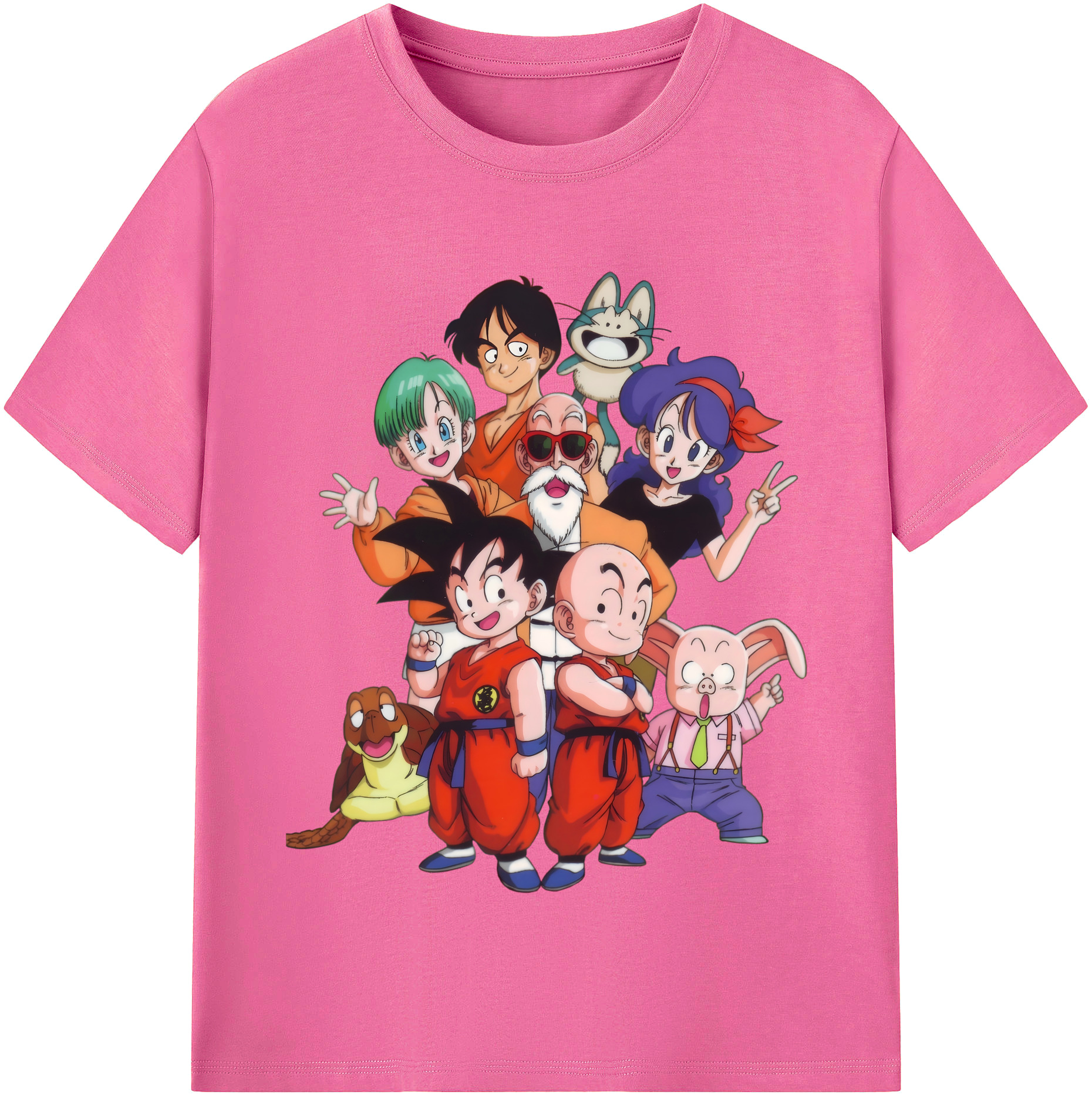 （画像用） ドラゴンボール DRAGON BALL レディースカジュアルプリントTシャツ（綿100％）
